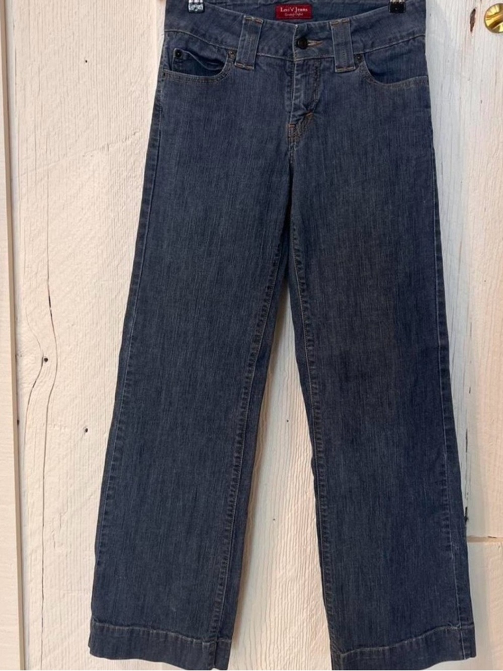 Levi's Indigo Blue Straight Leg Jeans